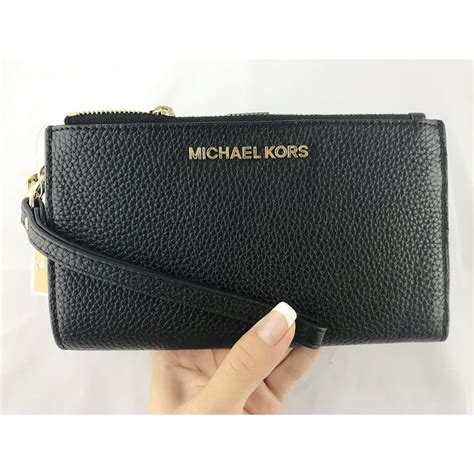 michael kors jet set phonse case wallet|Michael Kors Wallet double zip.